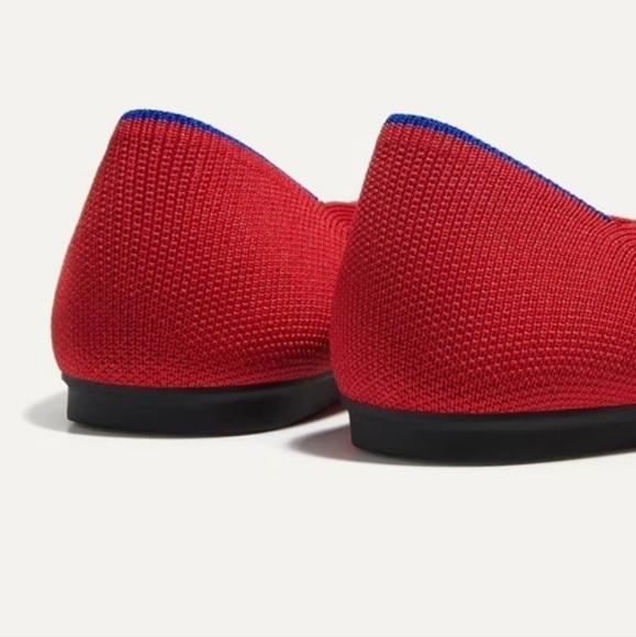 Rothy's the Flat in Bright Red - Picture 2 of 6